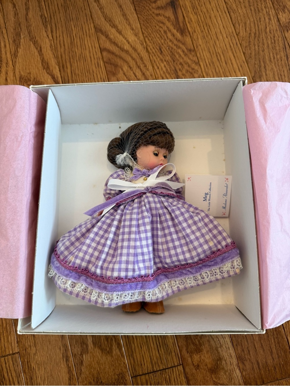 Brand New in Box Madame Alexander Meg Doll #28150 Little Women Collection 1999